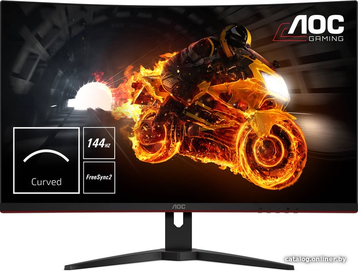 Monitor gamer curvo AOC C27G1 LCD TFT 27 negro 100V/240V