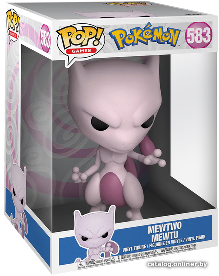 

Фигурка Funko POP! Jumbo. Pokemon - Mewtwo 63699