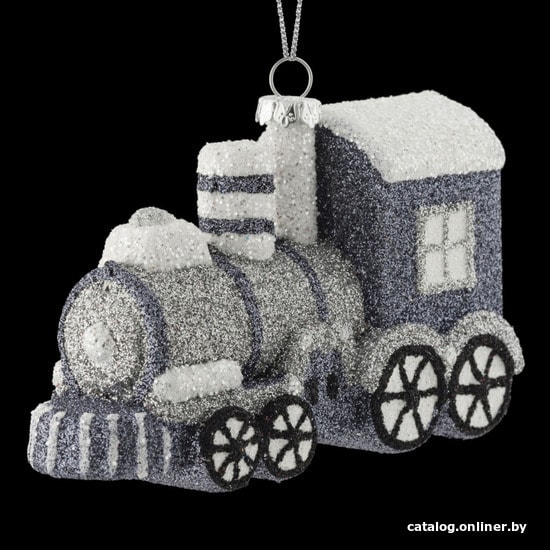 

Елочная игрушка Erich Krause Decor Паровоз серебряный 45822