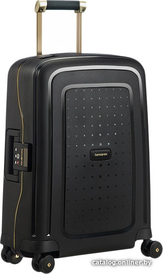 

Чемодан-спиннер Samsonite S'Cure DLX Black/Gold Delicious 55 см (4 колеса)