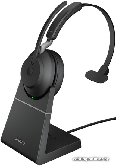 

Офисная гарнитура Jabra Evolve2 65 UC Mono USB-С Desk (черный)