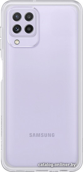 

Чехол для телефона Samsung Soft Clear Cover для Samsung A22 (прозрачный)