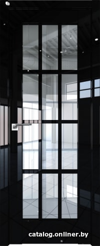 

Межкомнатная дверь ProfilDoors 102L 90x200 (черный люкс, стекло прозрачное)