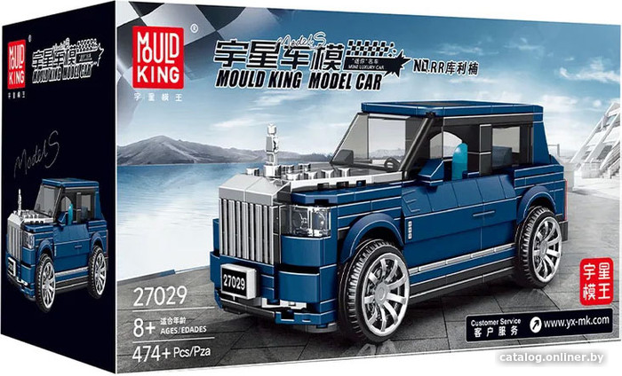 

Конструктор Mould King 27029 Автомобиль Rolls-Royce Cullinan