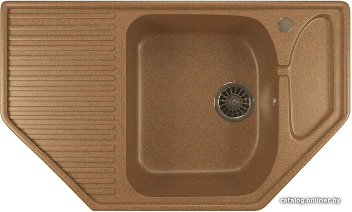 

Кухонная мойка Mixline ML-GM24 (терракотовый 307) 525197