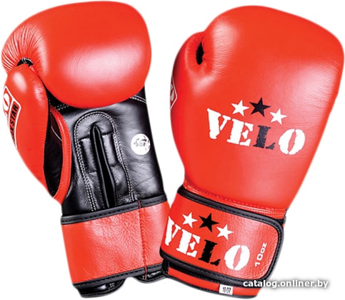 

Перчатки для единоборств Velo 2080 (10 oz, красный)