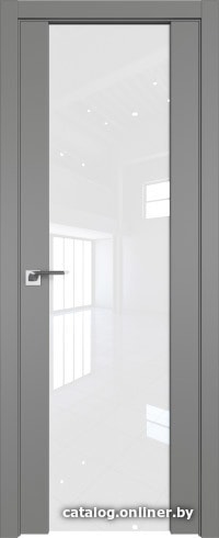 

Межкомнатная дверь ProfilDoors 8U 80x200 (грей/триплекс белый)