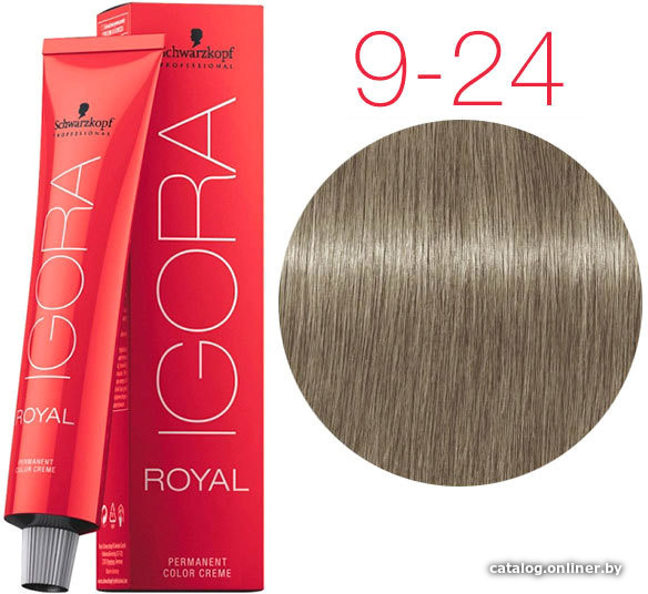 

Крем-краска для волос Schwarzkopf Professional Igora Royal Permanent Color Creme 9-24 60 мл
