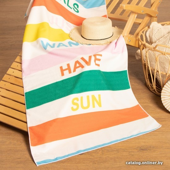 

Полотенце Этель Girls Wanna Have Sun 70x140 7696178