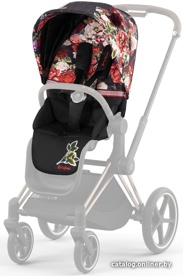 

Прогулочный блок без шасси Cybex Priam Seat Pack IV (Spring Blossom Dark)