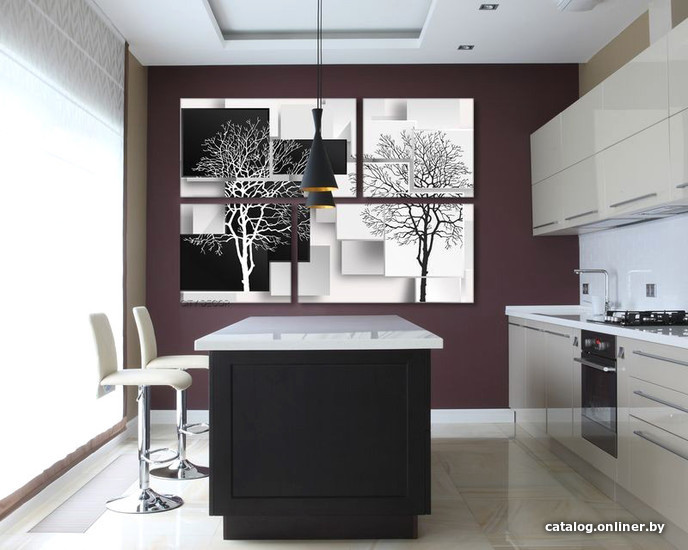 

Модульная картина Citydecor Абстракция 8.2 83x118 см