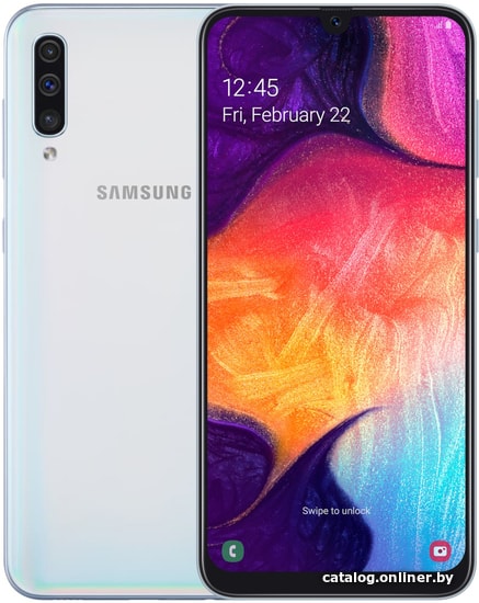 Samsung Galaxy A50 6GB/128GB (белый) смартфон купить в Гродно