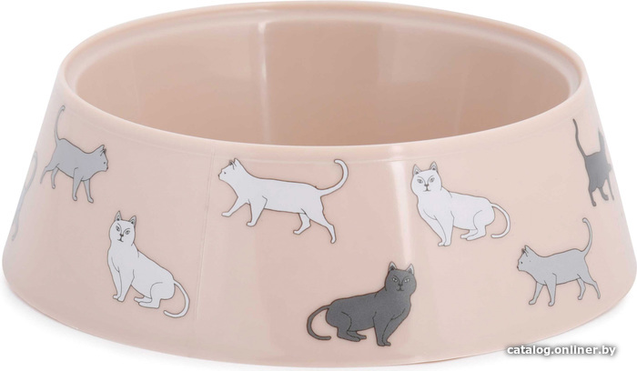 

Миска Альтернатива Cats М7767 (0.3 л, бежевый)