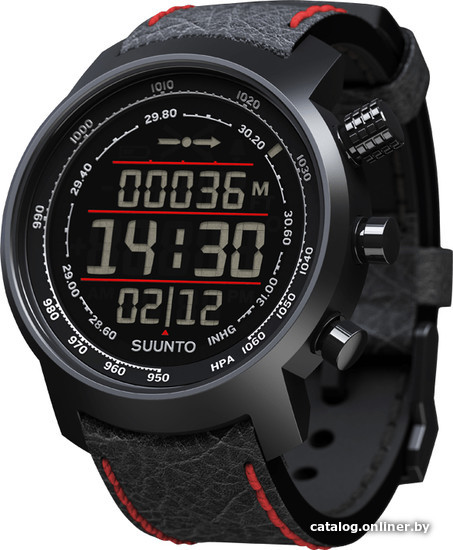 

Умные часы Suunto Elementum Terra (черный/красный) [SS019171000]