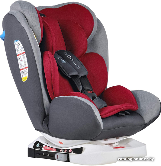 

Детское автокресло Costa CS-002 Isofix YB104A/r (темно-серый/красный)