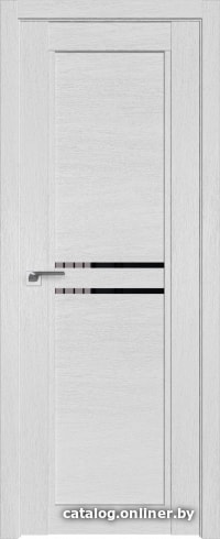 

Межкомнатная дверь ProfilDoors 2.75XN R 80x200 (монблан, стекло черный триплекс)