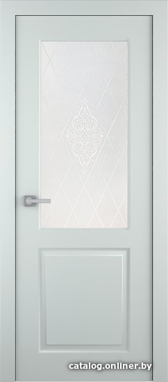 

Межкомнатная дверь Belwooddoors Alta 90 см (стекло, эмаль, светло-серый/мателюкс 34)