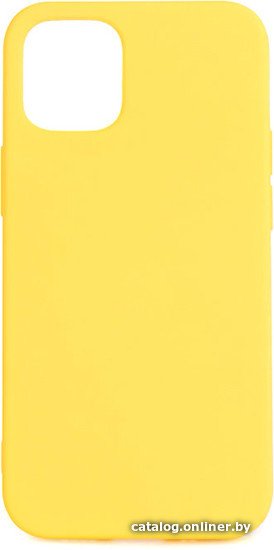 

Чехол для телефона Case Liquid для iPhone 12 Mini (желтый)