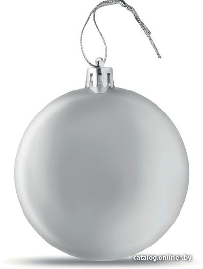

Елочная игрушка Mid Ocean Brands Lia Ball CX1454-14 (серебристый)