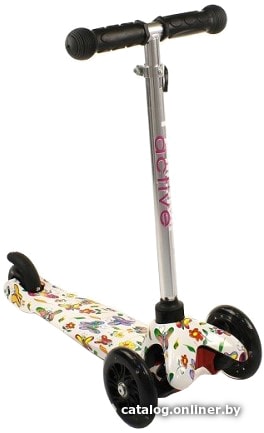 

Трехколесный самокат Triumf Active SKL-06AHP Mini Up Flash Print (Butterfly)