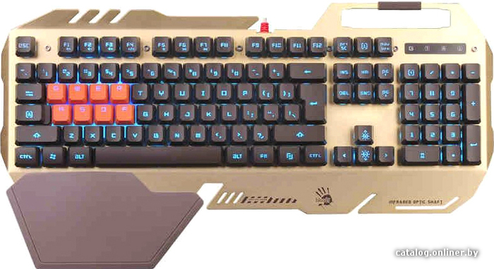 

Клавиатура A4Tech Bloody B418 (золотистый)