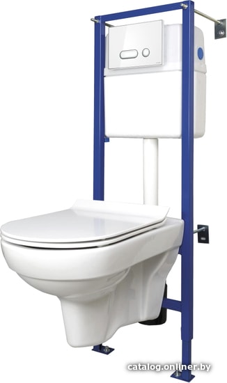 

Унитаз Cersanit City New Clean On SET-CITYC/LPRO/S-DL/In-Wg-w