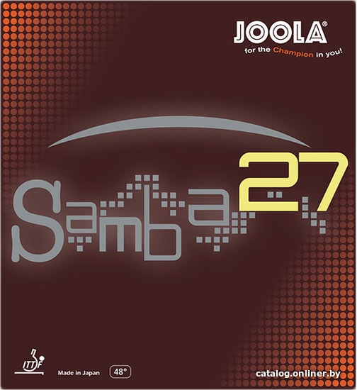 

Накладка на ракетку Joola Samba 27 (max, красный)