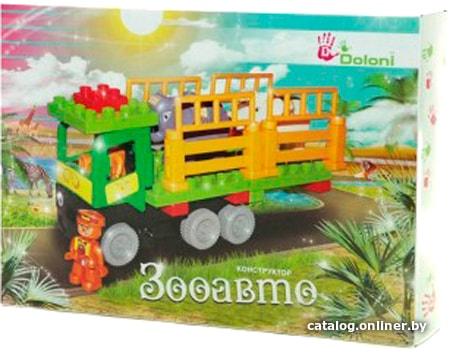 

Конструктор Doloni-Toys 13888/21 Зоомашина