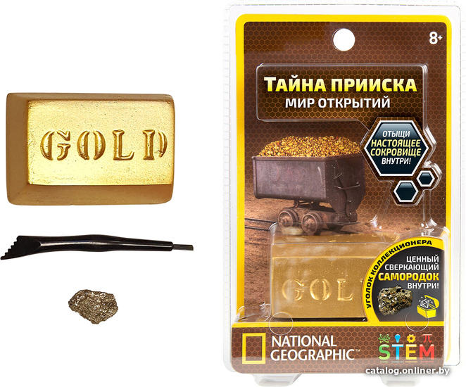 

Набор для опытов National Geographic Тайна прииска 36029