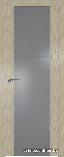 

Межкомнатная дверь ProfilDoors 22N (дуб sky крем, стекло серебряный лак)
