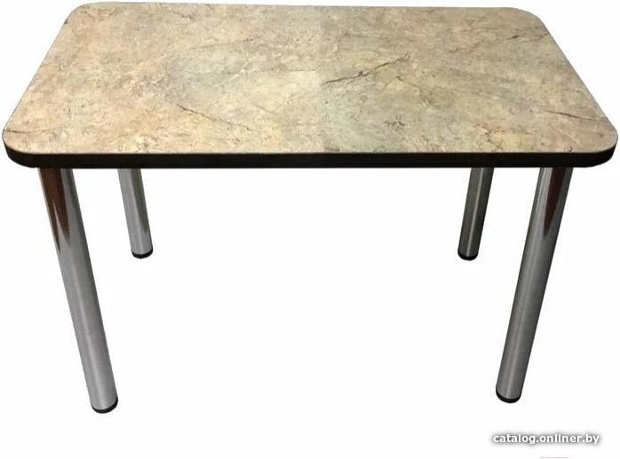 

Кухонный стол Solt 120x80 (мрамор золотой/ноги хром)