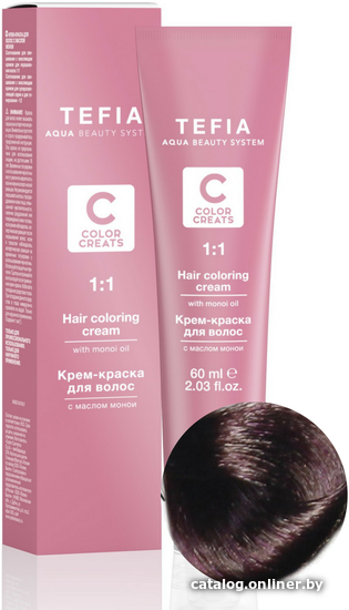 

Крем-краска для волос Tefia Color Creats 8/27 (светлый блондин жемчужный)