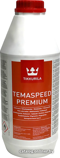 

Колеровочная краска Tikkurila Temaspeed Premium 1.5 л (10, оранжево-желтый)