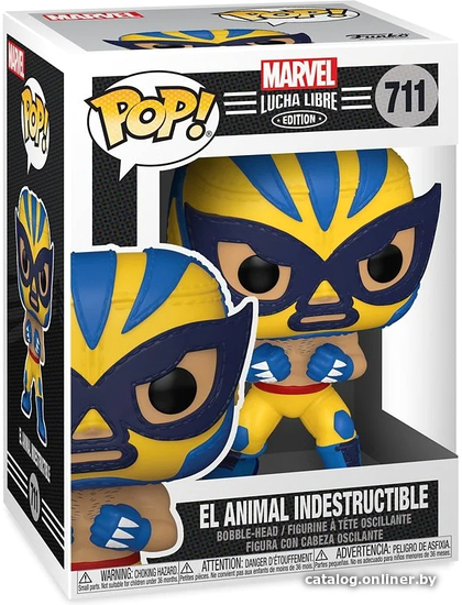 

Фигурка Funko POP! Bobble Marvel Luchadores Wolverine 53873
