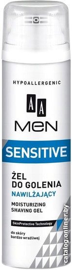 

Гель для бритья AA Men Sensitive увлажняющий (200 мл)