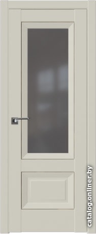 

Межкомнатная дверь ProfilDoors 2.90U 90x200 (магнолия сатинат, стекло графит)