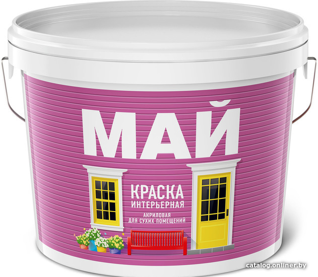 

Краска Ярославские краски Май интерьерная (2.5 кг)