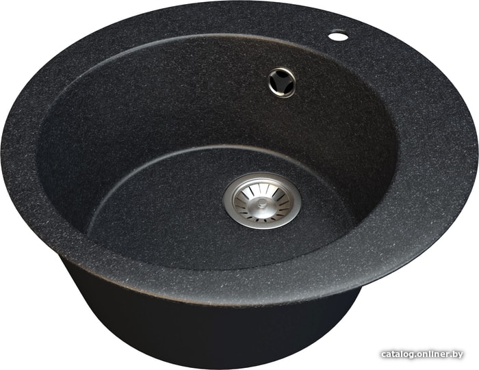 

Кухонная мойка Гамма Гранит Granite-15 (черный)