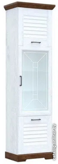 

Шкаф-пенал SbkHome Кантри 30901 (сосна андерсен-орех рибек темный)