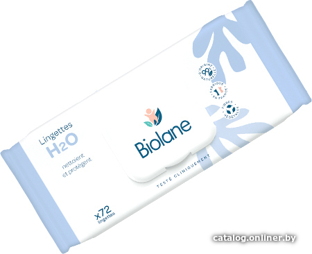 

Biolane гигиенические очищающие, увлажняющие для лица, тела и рук (72 шт)