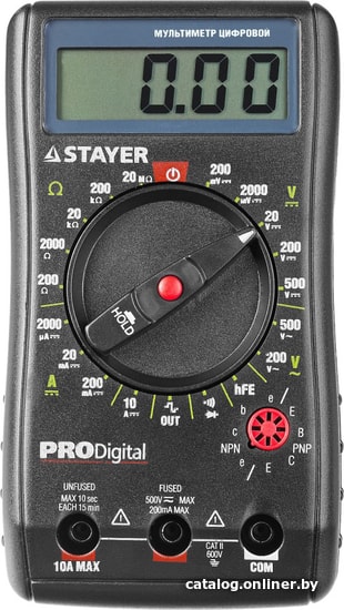 

Мультиметр Stayer ProDigital 45310
