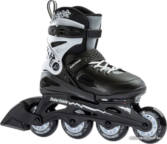 

Роликовые коньки Rollerblade Fury (р. 29-33, черный/белый)