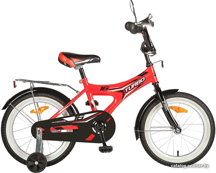 

Детский велосипед Novatrack Turbo 167TURBO.RD20 (красный/черный, 2020)