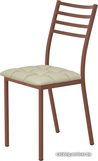 

Стул AMC Comfort 4.93 (кожзам, слоновая кость/бисмарк)