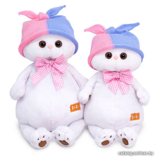 

Классическая игрушка BUDI BASA Collection Кошечка Ли-Ли в двухцветной шапке LK24-090 (24 см)