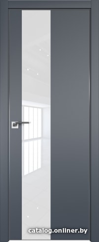 

Межкомнатная дверь ProfilDoors 5E 70x200 (антрацит/стекло лак классик)