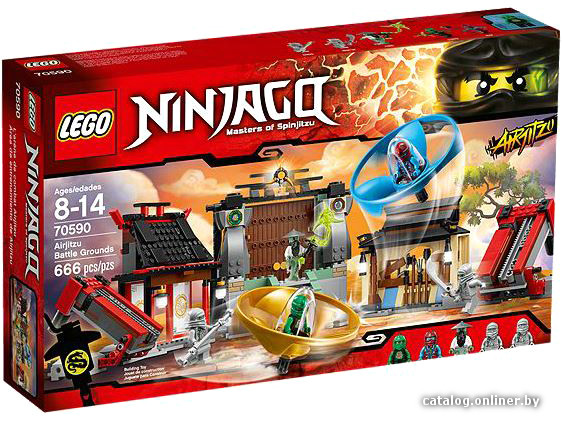 

Конструктор LEGO Ninjago 70590 Аэроджитцу: поле битвы