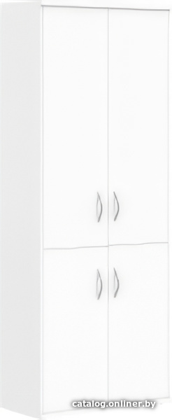 

Шкаф распашной Skyland СТ-1.3 с глухой средней и малой дверьми (белый)