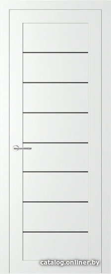 

Межкомнатная дверь Favorite FV-06 80x200 (ясень снежный, стекло графит)