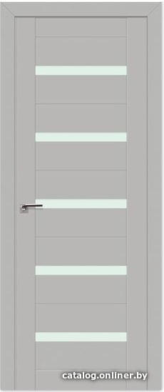 

Межкомнатная дверь ProfilDoors 7U 90x200 (манхэттен/мателюкс матовое)